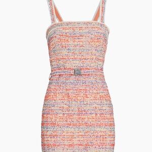 Le Superbe Belted Tweed Colorful Minidress NWT 395.00‼️FINAL SALE